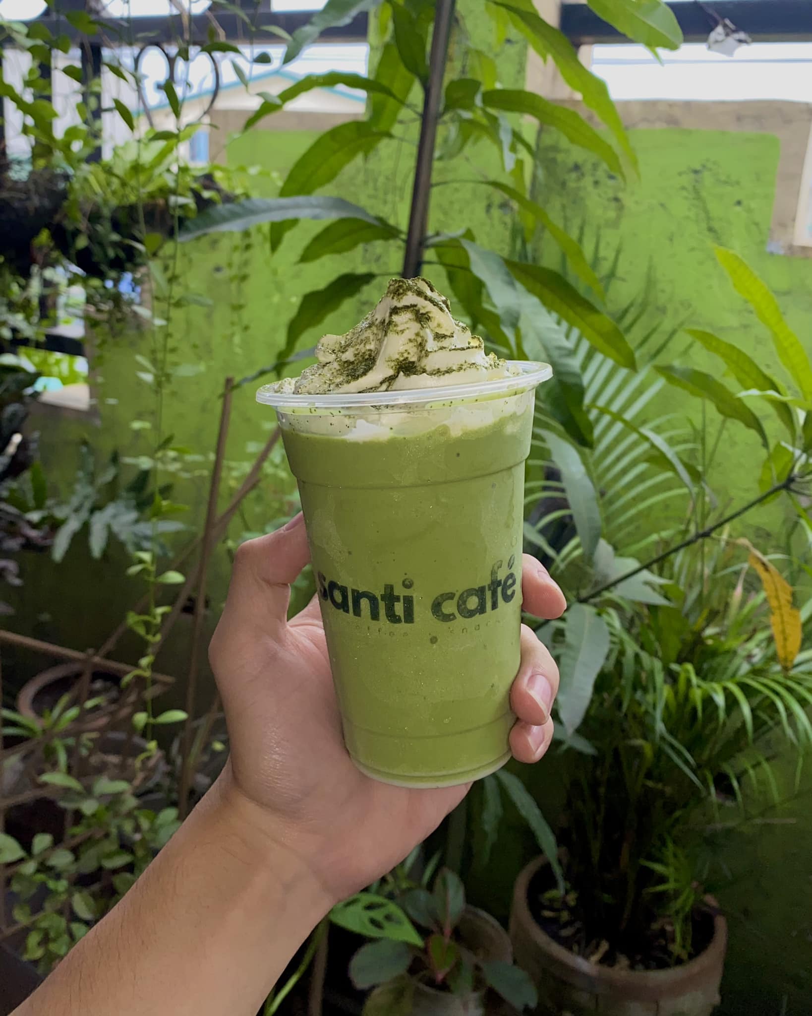 Matcha-Frappe